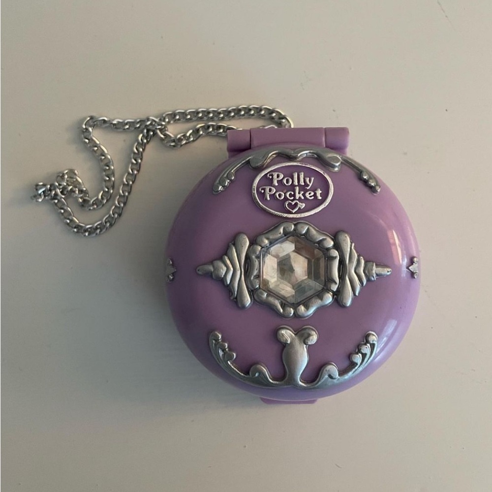vintage polly pocket ice skater